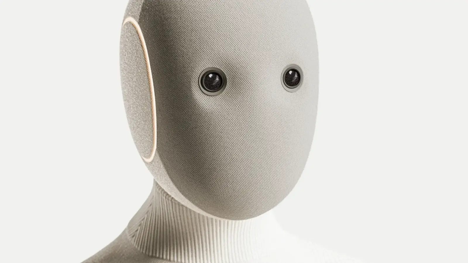 Close-up of NEO's head and face ring